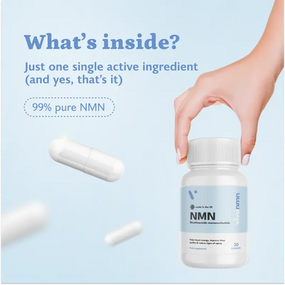 Pure NMN | 500mg Capsules - 2 Pack