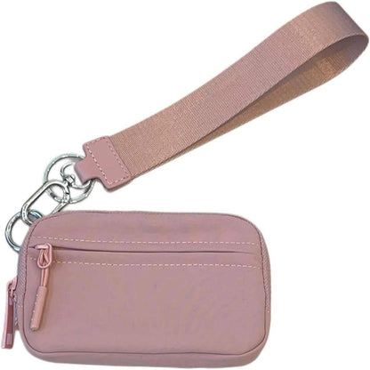 Ultra-Slim Minimalist Metal Wallet with RFID Blocking & Quick Access Pop-Up