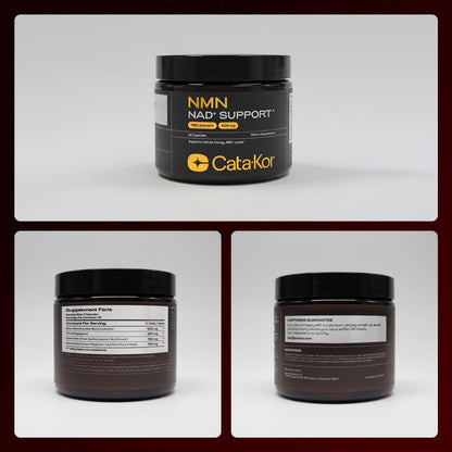 4-in-1 NMN Advanced Complex – NAD+ Booster with Resveratrol, Quercetin & TMG.